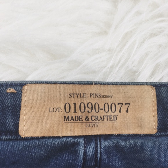 NWT Levi’s Made & Crafted PINS Skinny Ombre Jeans - Picture 6 of 8